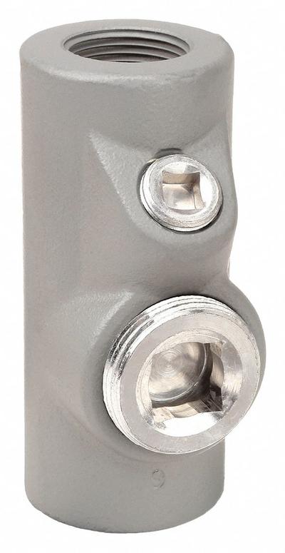APPLETON ELECTRIC Sealing Fitting - Vertical and Horizontal: Aluminum, 1 in Trade Size, Female - Vertical and Horizontal Sealing Fitting - 40% Fill