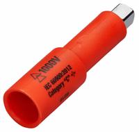 ITL Insulated Socket Extension: 3/8 in Input Drive Size, 3/8 in Output Drive Size, 3 in Overall Lg (MPN 01790). Key specifications — attr1204978: Insulated; attr1204980: Locking Included; attr1204984: ITL; attr1204970: Chrome.