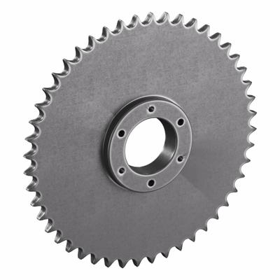 TSUBAKI Sprocket: For 50 Chain, 48 Teeth, 9.556 in Pitch Dia, 9.91 in Outside Dia - Size 50 Bushed-Bore Roller Chain Sprockets