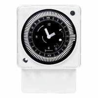 INTERMATIC Electromechanical Timer: 24 hr, SPDT, 48 On/Off Cycles - Max, Mechanical (MPN MIL72ASTUZH-240). Key specifications — attr211249: INTERMATIC.