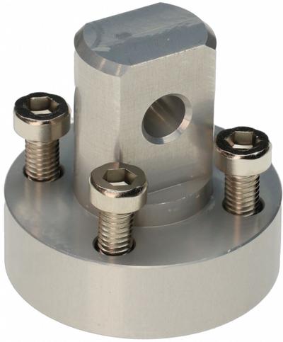 SMC Single Clevis Bracket: Flange Mount Type, Fits 32 mm Bore Dia, Aluminum - Clevis Mounting Hardware