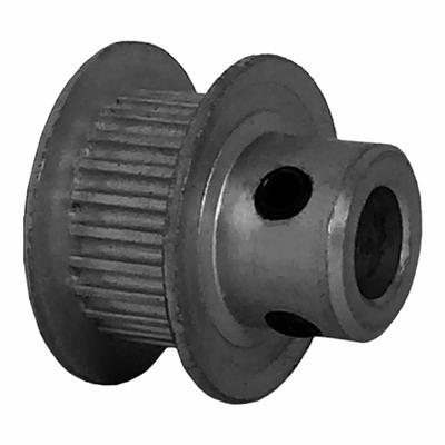 Dayton Timing Pulley: Modified Curvilinear, Fixed, For GT Timing Belt Section - GT Section Fixed-Bore Timing Pulleys with Hub