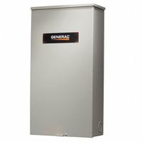 GENERAC 200 Amp Service Rated 120/208 3Ø NEMA 3R: Three Phase, 200 A Current Rating, 120/208V AC, 3R (MPN RTSW200G3). Key specifications — Enclosure Material: Aluminum; Rated Voltage: 120/208V AC; Brand: GENERAC; Compatible with Series: RTS; Service Rated Transfer Switch: Yes.