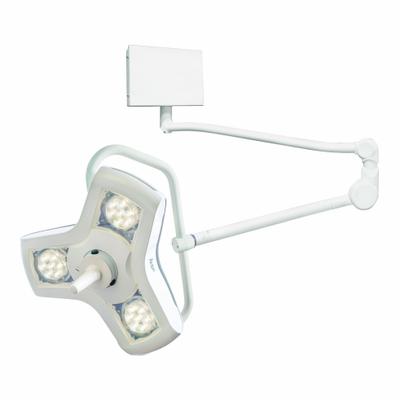 BURTON Examination Light: LED, 70,000 Lux @ 1m, Wall, 4300K, 95 CRI, 37 W Watt - Wall-Mount Medical Lights