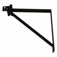 JAN FAN Mounting Bracket: Mounting Bracket, 45 in Lg, 2 in Wd, Steel (MPN JF-WCM). Key specifications — Material: Steel; Manufacturer Part Number: JF-WCM; Brand: JAN FAN; Color: Black.
