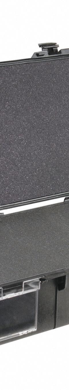 PELICAN Protective Case: 15 5/8 in x 54 5/8 in x 8 5/8 in, Convoluted/Pick and Pluck/Solid, Black (MPN 1770). Key specifications — Brand: PELICAN; Material: Plastic; Closure Type: Padlock.