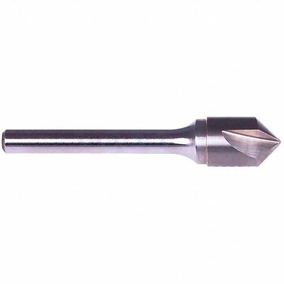 KEO Countersink: 100°, 3 Flute, 1 1/4 in Body Dia, 3/4 in Shank - General Purpose Three-Flute Countersinks