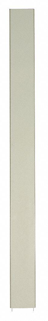 ASI GLOBAL Partition Column: Steel, Powder-Coated, Almond, 82 in Ht, 12 in Wd, 1 1/4 in Thick (MPN 40-M1371203-03). Key specifications — Inner Core Type: Cellular Honeycomb; Brand: ASI GLOBAL PARTITIONS; Color: Almond; Finish/Texture: Powder-Coated.