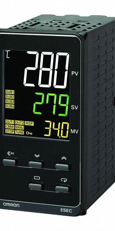 OMRON Temperature Controller: E5EC - Temperature Controllers