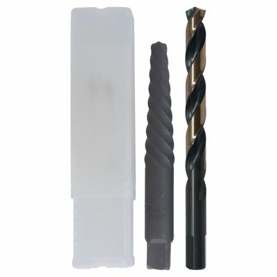 CHICAGO-LATROBE Screw Extractor: Spiral Flute, Size #10 - Spiral-Flute Extractors