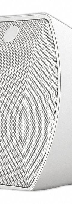 SOUNDTUBE Speaker: Powered, 2-Way, 8 ohm Impedance, 8 1/4 in Overall Wd, 11 1/2 in Overall Ht (MPN IPD-SM500I-II-WH). Key specifications — For Location: Indoor; Power Style: Powered.