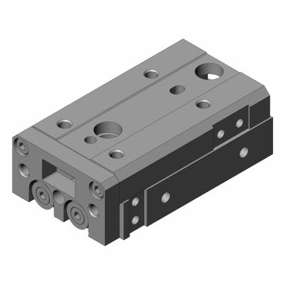 SMC Air Slide Table: 20 mm Stroke Lg, 6 mm Bore Dia, Mfr Part # MXS6L-20, MXSL Series - Pneumatic Slide Tables