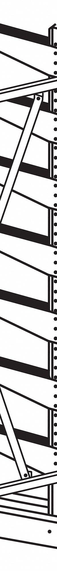 JARKE Cantilever Rack: Add-On, Medium-Duty, 72 in x 34 in x 84 in, Straight Arm, 2 Usable Sides (MPN QT501D72A). Key specifications — Arm Style: Straight; Brand: JARKE.