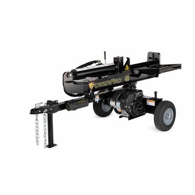 GARDNER Gas-Powered Log Splitter: 25 ton Splitting Force, 196 cc Engine Displacement - Gas-Powered Log Splitters