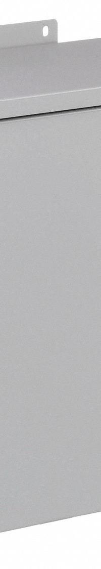HOFFMAN Enclosure: Steel, 36 in x 24 in x 12 in, 3R, Solid Cover, Hinged, Galvanized (MPN A36R2412HCR). Key specifications — Brand: HOFFMAN; Closure Method: Screws; Knockouts: Not Included.