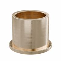 Flanged Sleeve Bearing: Bronze, SAE 841, 18 mm Bore, 22 mm OD, 20 mm Lg, -35°F to 300°F, 10 PK (MPN FFM1822-20B). Key specifications — System of Measurement: Metric; Material Grade: SAE 841; Flange Type: Flanged; Brand: OILITE.