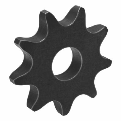 TRITAN Roller Chain Sprocket: No Hub, For Single Strands, 50, 9 Teeth, 1.827 in Pitch Dia - Size 50 Plain-Bore Roller Chain Sprockets