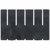 LEWISBINS Divider: 7 in x 4 3/8 in, Plastic, DC1050-XL (MPN DV0850-NXL BUY 25S). Key specifications — Material: Plastic; Color: Black; Compatible Manufacturer Model Number: DC1050-XL; Brand: LEWISBINS.