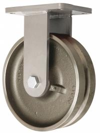 HAMILTON Plate Caster: Swivel, Steel, 10 in Wheel Dia, 2 1/2 in Wheel Wd, 12 1/2 in Mounting Ht (MPN S-SECJ-1025VH). Key specifications — attr1100373: HAMILTON.