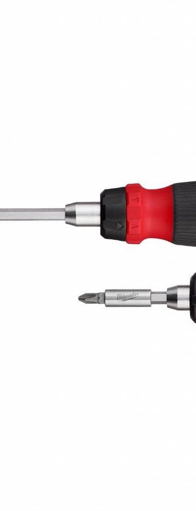 MILWAUKEE Multi-Bit Screwdriver: Nut - Combination Multi-Bit Screw & Nut Drivers