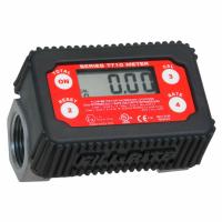 FILL-RITE Flowmeter: 4-Digit Digital Fuel Transfer Meter, Turbine, 1 in NPT, 1 in Connection Size (MPN TT10AN). Key specifications — Product Type: Fuel Meter; Rotor Material: Acetal; Accuracy %: +/-1%; Brand: FILL-RITE; Unit Of Measure: Gallons; Display Type: Digital; Termination: Not Listed.
