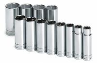 SK PROFESSIONAL TOOLS Socket Set: 1/2 in Drive, 12 Piece, 6-Point, SAE, 1/2 in to 1 1/4 in (MPN 4822). Key specifications — attr1224269: 1/2 in; attr1204685: Not Tether Capable; attr1204650: 1/2 in to 1-1/4 in; attr1204673: Socket Bits Not Included; attr1204688: SK PROFESSIONAL TOOLS; attr1224230: Friction; attr1206170: Deep Sockets.