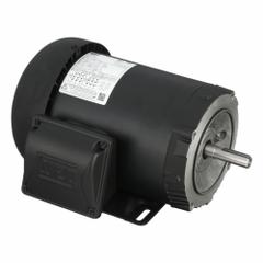 WEG General Purpose Motor: C-Face/Rigid Base Mount, Totally Enclosed Fan Cooled, 1/2 hp, 1,160 RPM (MPN .5012ES3E56C-S). Key specifications — Brand: WEG; Nameplate Voltage @ 60 Hz: 208-230/460V AC; Full Load Current @ 60 Hz: 2.19-1.98/0.992 A; Nameplate RPM @ 60 Hz: 1,160 RPM; Motor Enclosure: TEFC.