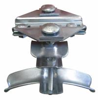 GLEASON Festoon Fixed Clamp: Round, 0.95 in – 1.25 in, 5.79 in Overall Lg (MPN C35-RE-13). Key specifications — Compatible Cable Type: Round; Brand: GLEASON; Material: Steel; Product Type: Clamp.