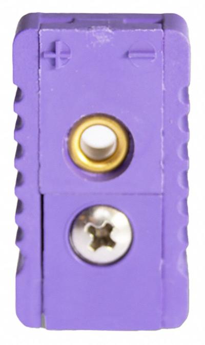 Dayton Thermocouple Connector: Jack, For Type E Thermocouple Type, Mini Jack, 2 Pins - Thermocouple Jacks & Connectors