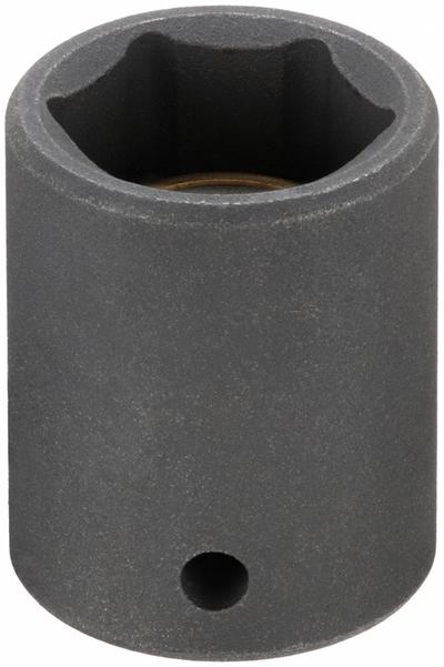 WESTWARD Impact Socket: 1/4 in Drive Size, Metric, 15 mm Socket Size, 6-Point - 1/4" Drive Impact Sockets