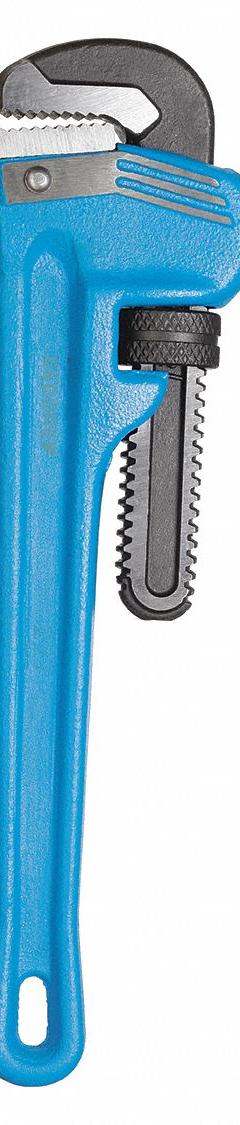 GEDORE Pipe Wrench: Cast Iron, 1 1/2 in Jaw Capacity, Serrated, 10 in Overall Lg, I-Beam (MPN 227 10). Key specifications — attr309808: I-Beam; attr309815: Cast Iron; attr324941: GEDORE.
