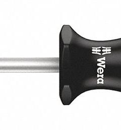 WERA General Purpose Torx Screwdriver: Kraftform, Extra Long Lg, Torx Tip, Friction, T20 Tip Size (MPN 05028070001). Key specifications — attr1205076: T20; attr1205081: WERA; attr1205102: Ergonomic.