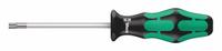 WERA General Purpose Torx Screwdriver: Kraftform, Extra Long Lg, Torx Tip, Friction, T20 Tip Size (MPN 05028070001). Key specifications — attr1205076: T20; attr1205081: WERA; attr1205102: Ergonomic.