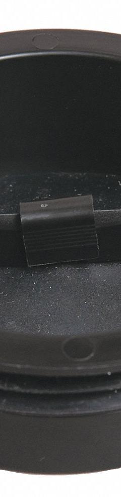 TRAP-TITE Waterless Trap Seal: 4 in Overall Dia, 1 1/2 in Overall Ht, Polypropylene/Silicone, Black (MPN 69440). Key specifications — Material: Silicone; Connection Type: Push-In; Brand: TRAP-TITE; Color: Black.