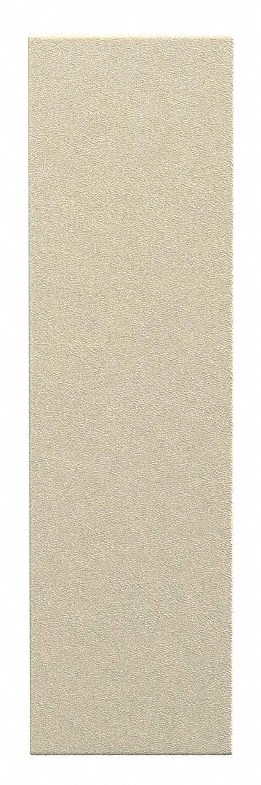 ASI GLOBAL PARTITIONS Partition Column: Plastic Polymer, Pebble, Cream, 82 in Ht, 22 in Wd - Pilasters for Bathroom Partitions