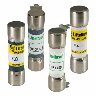 LITTELFUSE Fuse: FLQ Series, Midget, Time-Delay, 5.6 A, 500 V AC, 300 V DC - Time-Delay Cylindrical Fuses