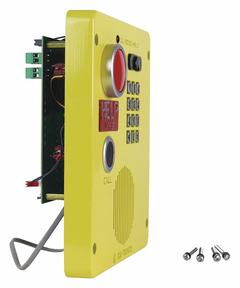 HUBBELL GAI-TRONICS Cover: Plastic, Auto-Dial Phone Covers, 394AL-001, 393AL, Yellow, Cover (MPN 12662-001). Key specifications — attr929090: 393AL; attr929083: 12662-001; attr929089: 394AL-001; attr929123: Cover; attr929084: HUBBELL GAI-TRONICS; attr929087: Yellow; attr929109: Plastic; attr976552: Auto-Dial Phone Covers.