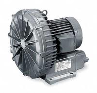 FUJI ELECTRIC Regenerative Blower: 0.5 hp, 49.8 in wc Max Op Pressure, 45 in wc Max Vacuum, 575V AC (MPN VFC300A-5W). Key specifications — attr49842: Three; attr49816: FUJI ELECTRIC; attr49813: VFC300A-5W; attr49822: 0.75 A; attr49827: Female; attr49830: NPT; attr49833: NPT; attr49845: 575V AC.