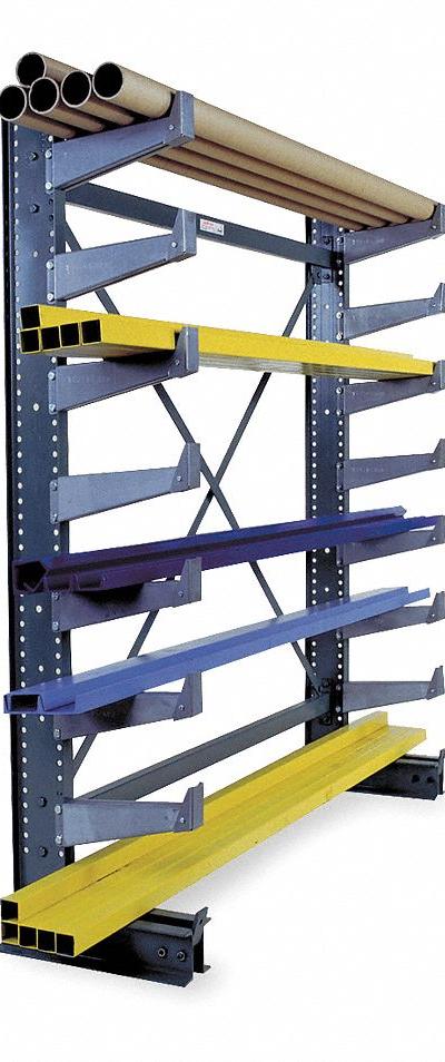 JARKE Cantilever Rack: Starter - Medium-Duty Bolt-On Cantilever Rack Kits