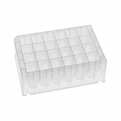 MTC BIO Well Plate: Non-Sterile, 24 Wells, 5 mL, 17 mm Dia, RNase/DNase Free, Square - Multiple Well Plates
