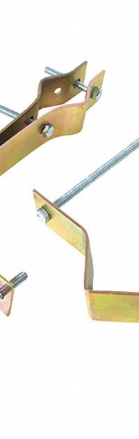 VIDEO MOUNT PRODUCTS Pipe Mounts: Pole/Roof, Std Duty Mounts, Clamp Mount, 1" to 2" O.D., Vent Pipe (MPN P6). Key specifications — Accommodates - Broad: 1" to 2" O.D.; Mount Location_Broad: Vent Pipe.