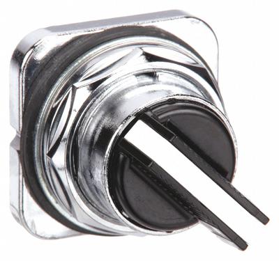 Siemens Short-Handled Selector Switch: 30 mm Panel Mount Size, 3 Positions, B Cam - Selector-Switch Operators