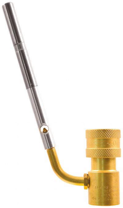UNIWELD Torch Head: Swirl Flame, External Lighter - High Output Swivel-Head Hand Torches