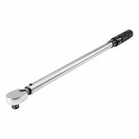 TEKTON Micrometer Torque Wrench: Foot-Pound, 1/2 in Drive Size, 40 ft-lb to 300 ft-lb (MPN TRQ52403). Key specifications — attr424280: Not Tether Capable; attr310060: Yes; attr310057: 40 ft-lb to 300 ft-lb; attr324948: TEKTON.