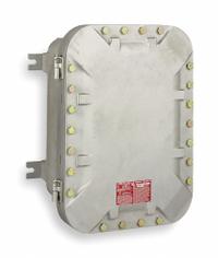 HUBBELL KILLARK Hazardous Location Enclosure: Junction Box, 12 in x 12 in x 8 in, Bolts, Solid Cover (MPN EXB-12128 N34). Key specifications — Brand: HUBBELL KILLARK; Closure Method: Bolts.