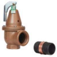 WATTS Relief Valve: FNPTF x FNPTF, 3/4 in x 3/4 in, Bronze, 150 psi Max. Op Pressure (MPN 3/4 174A 100 FS). Key specifications — Brand: WATTS.