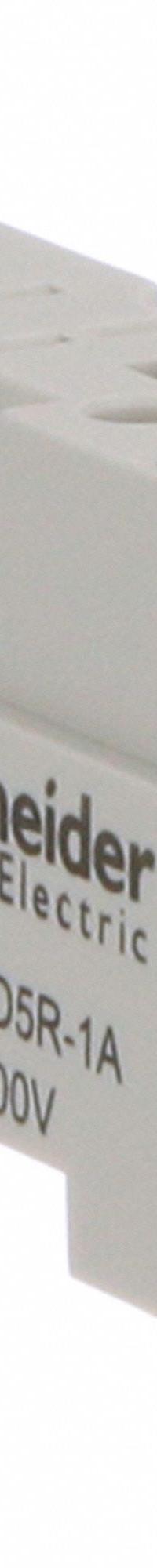 SCHNEIDER Relay Socket: 16 A Rating, DIN-Rail Socket Mounting, 5 Pins, L Socket, Std, Finger Safe (MPN 70-781D5R-1A). Key specifications — Brand: SCHNEIDER.