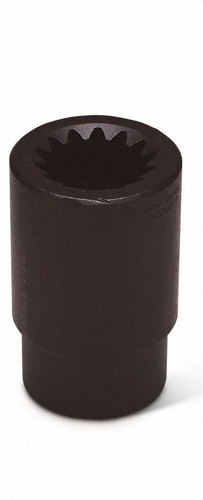 WRIGHT TOOL Impack Socket: #5 Spline - #5 Spline Drive SAE Impact Sockets