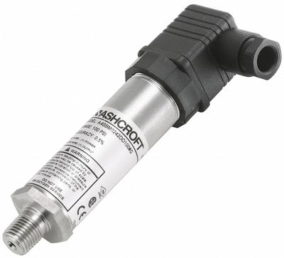 ASHCROFT Pressure Transmitter: 0 psi to 300 psi, 4 to 20mA DC, Hirschmann Form A DIN 43650-A - Intrinsically Safe with DIN 43650 Form A Connector