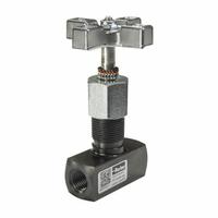 PARKER Flow Control Valve: 25 gpm Max Flow Rate, #12 SAE O-Ring Boss, #12 SAE O-Ring Boss, Steel (MPN MV1220S). Key specifications — attr1018158: Manual; attr1018114: Rotary Knob; attr1018116: Steel; attr1018117: PARKER; attr1018137: Two-Way.